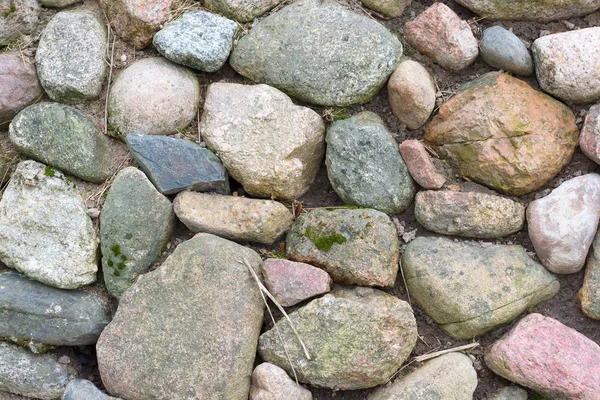 Textura formada a partir de pedras — Fotografia de Stock