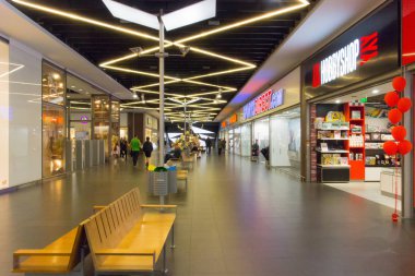 bir süpermarkette Vilnius için ziyaret edin