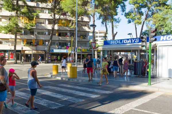 Ciudad de vacaciones Salou — Foto de Stock