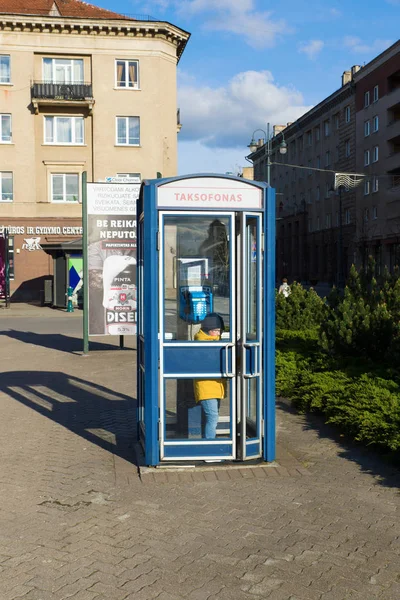 Streets of Vilnius city — Stock Photo, Image