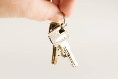 elinde farklı tuşları büyük demet 