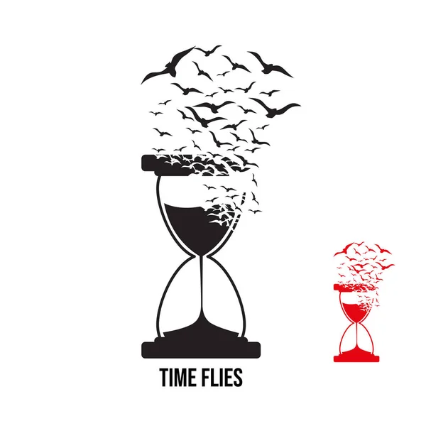 Yıkıcı etkisi olan kum saati. Dağılım. Kuşlar.