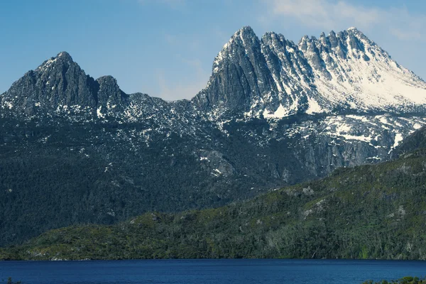 Гора-колыбель в Тасмании — стоковое фото