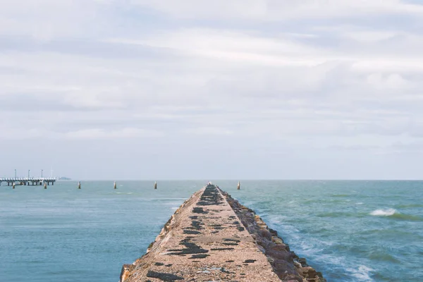 Muelle Shorncliffe por la tarde — Foto de Stock