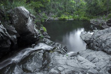 Cedar Creek Falls'ta dağ Tamborine