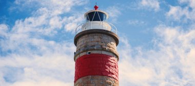 Cape Moreton Lighthouse Moreton Adası'nın kuzey tarafında.
