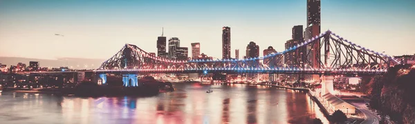 Iconic Story Bridge a Brisbane, Queensland, Australia . — Foto Stock
