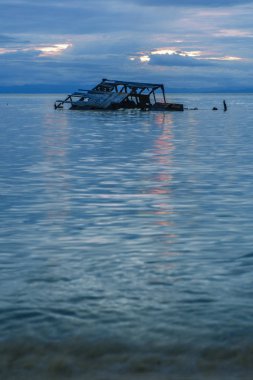 Moreton Bay Tangalooma Island batırıldı batık