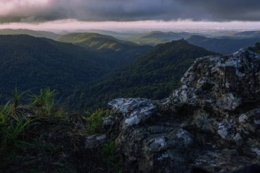 Gold Coast Hinterlands görünümünden dağ