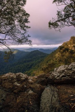 Gold Coast Hinterlands görünümünden dağ