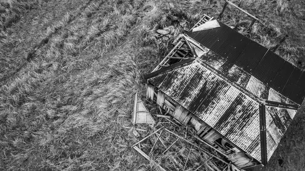 Abandonné hangar de culture outback dans le Queensland — Photo