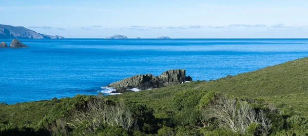 Syn på Bruny Island beach sent på eftermiddagen. — Stockfoto