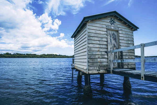 Maroochy River Boat House durante o dia . — Fotografia de Stock