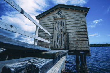 Maroochy River Boat House gün boyunca.