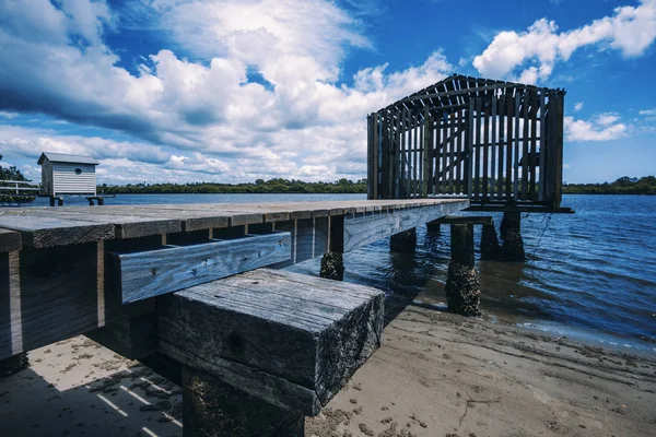 Maroochy River Boat House pendant la journée . — Photo