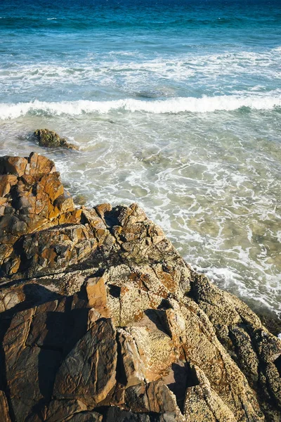 Praia do sol em Noosa, na Sunshine Coast — Fotografia de Stock