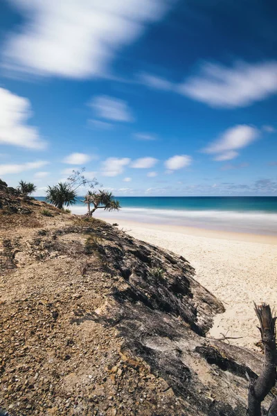 Adder Rock strand på Stradbroke Island, Queensland - Stock-foto