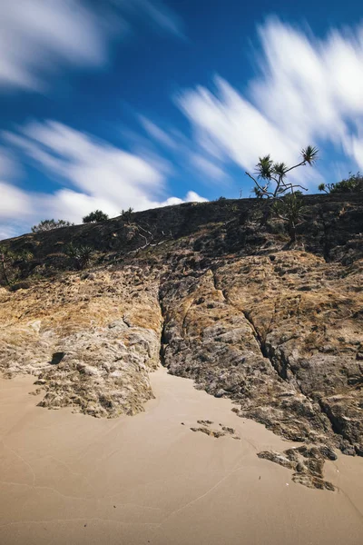 昆士兰斯特德布鲁克岛上的加法岩石海滩 — 图库照片