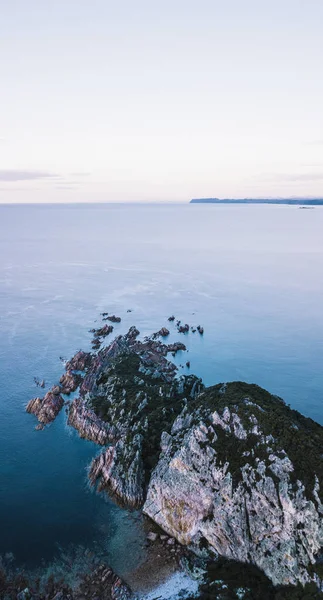 Belle vue aérienne du cap Rocheux, Tasmanie — Photo