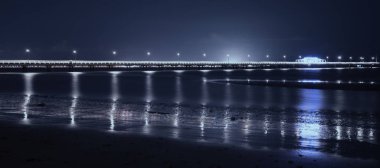 Shorncliffe iskelesi akşam.
