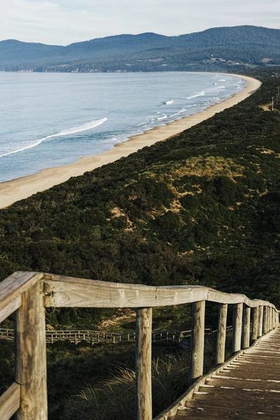 Vue de la plage de Bruny Island dans l'après-midi . — Photo