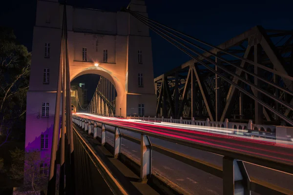 Walter-Schneider-Brücke in Bilsenkraut. — Stockfoto