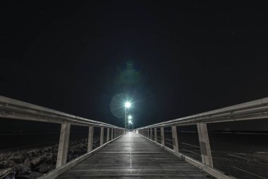 Wellington Burnu'ndaki Brisbane bozulmamış plaj 