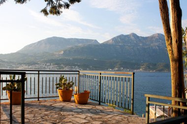 Güzel sakin Deniz Manzaralı