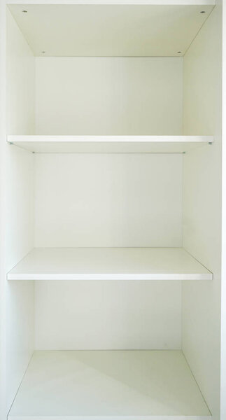 Empty Shelves close up