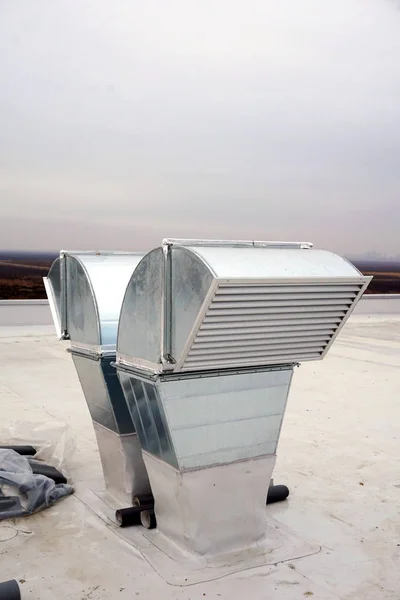 Los conductos de ventilación se cierran — Foto de Stock