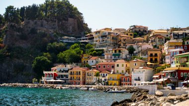 Parga şehir panoraması