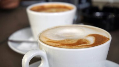 Bir fincan espresso kahvesi.