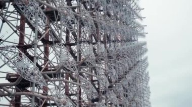 Çernobil, Ukrayna 'da büyük terk edilmiş radar sistemi.