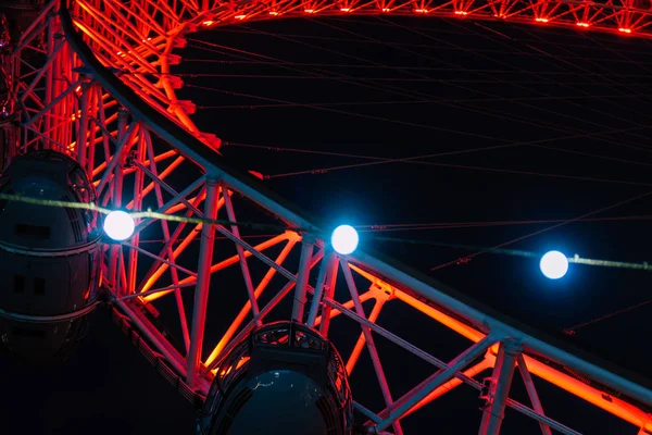 London eye in the evening — Stock Photo, Image