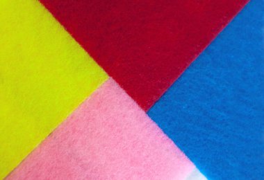 Arkaplan veya doku olarak renkli çizgili tekstil yakın plan