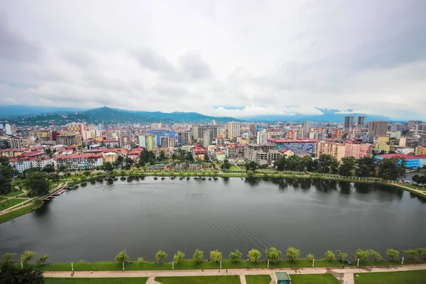 Batum, Georgia-Temmuz 1 2015 panoramik Batum gözlem platformu