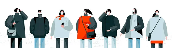 Coronavirus in China. Quarantine concept vector illustration EPS 10