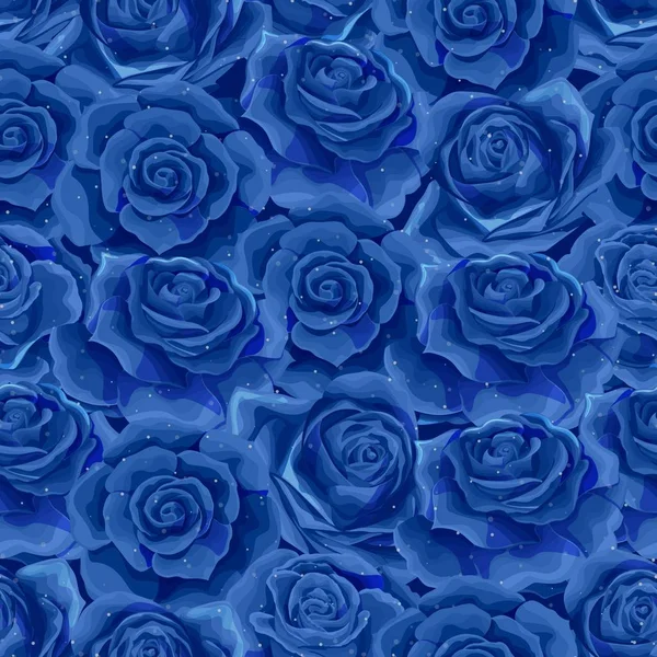 Rosa flor Patrón inconsútil textura de fondo. adecuado para la impresión textil — Vector de stock