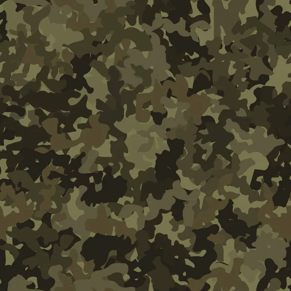 Camouflage sans couture motif fond camouflage impression répétée camouflage — Image vectorielle