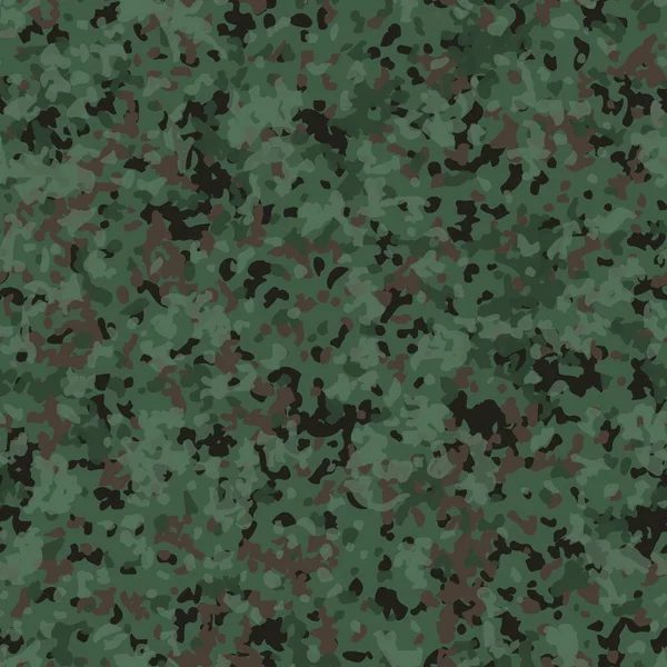 Camouflage d'arrière-plan militaire. Modèle abstrait camouflage armée sans couture — Image vectorielle
