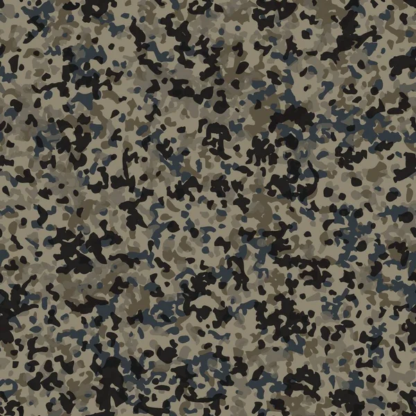 Texture camouflage militaire motif sans couture. Illustration vectorielle abstraite armée — Image vectorielle