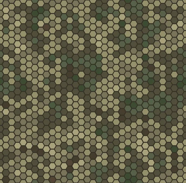 Textura padrão sem costura camuflagem militar. ilustração vetor exército abstrato —  Vetores de Stock