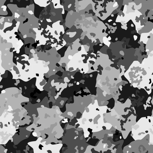 Camouflage fond de motif sans couture. Vêtements classiques camouflage imprimé camouflage — Image vectorielle