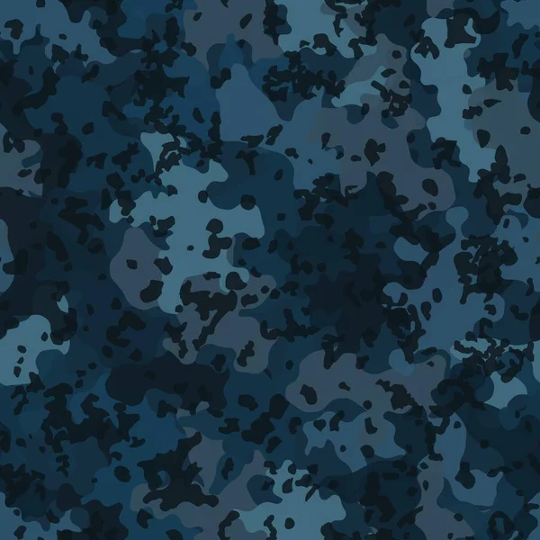 Fond motif camouflage. Style vestimentaire classique camouflage imprimé répétition — Image vectorielle