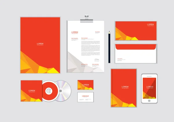 corporate identity template for your business includes CD Cover, Business Card, folder, Envelope and Letter Head Designs No.13