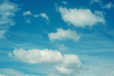 bulutlu mavi gökyüzü arkaplanı