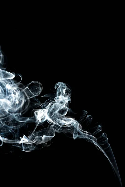 smoke cloud with black background. fog texture - image