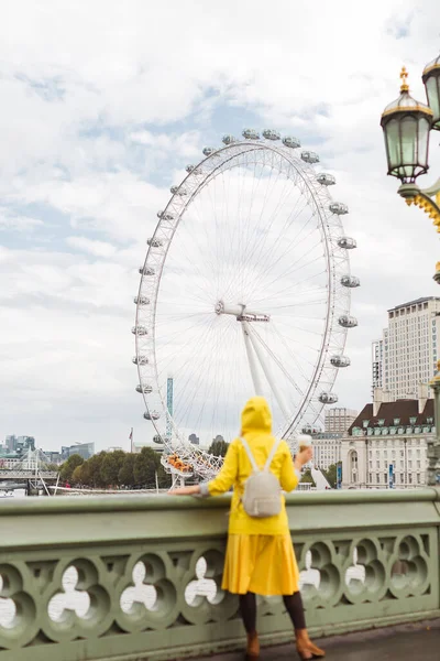 Ragazza Londra Capitale — Foto Stock