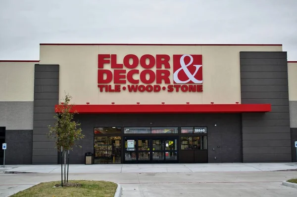 Humble Texas Estados Unidos 2019 Floor Decor Una Tienda Especializada — Foto de Stock