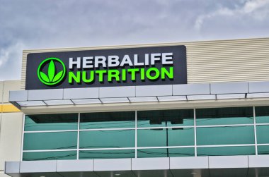 Houston, Texas/USA 03/01/2020: Herbalife Nutrition corporate office exterior in Houston, TX. Global corporation that creates and sells dietary supplements founded in 1980.